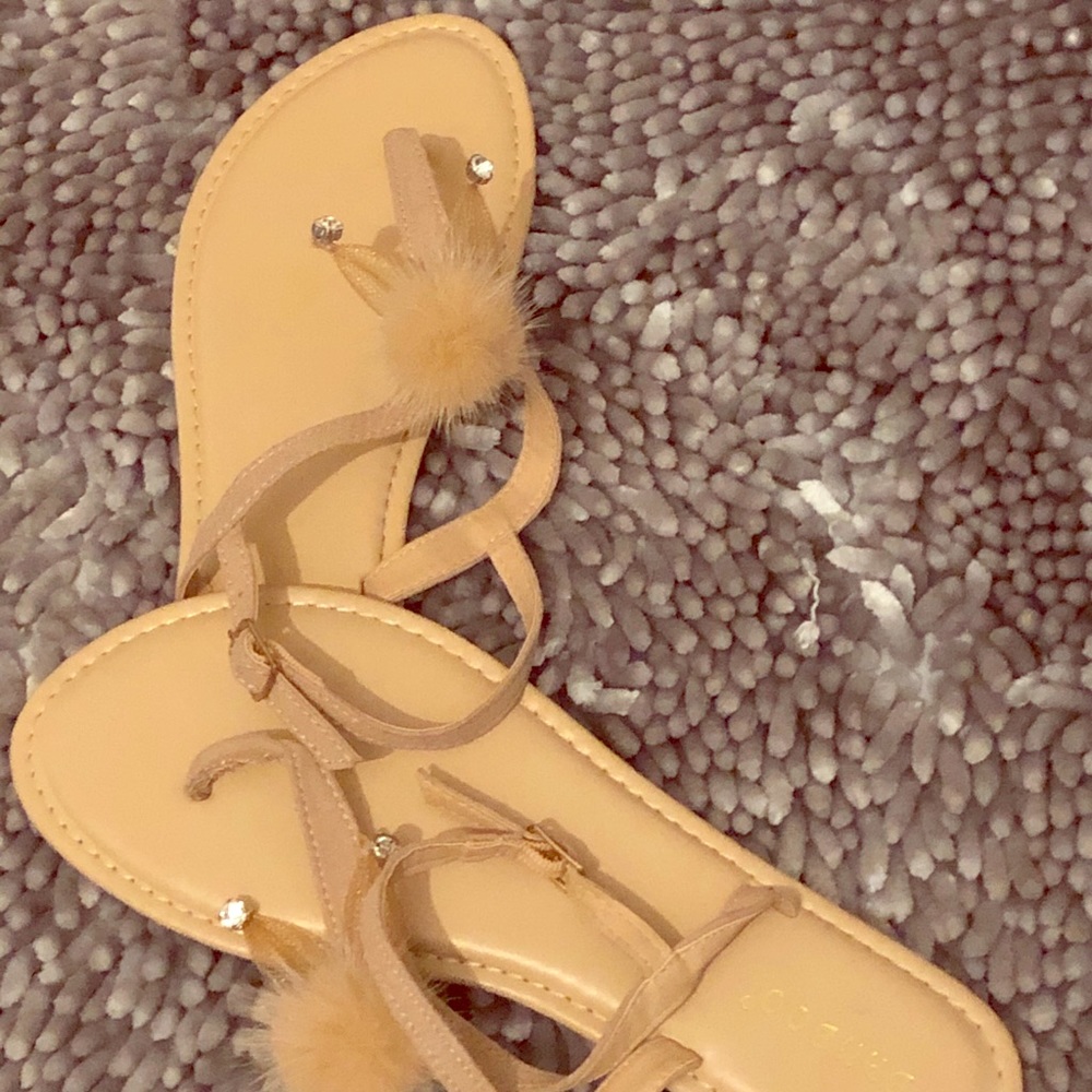 Tan sandal